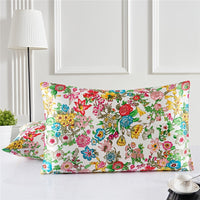 SILKORA – Patterned Zipper Pillowcase for Smooth Sleep