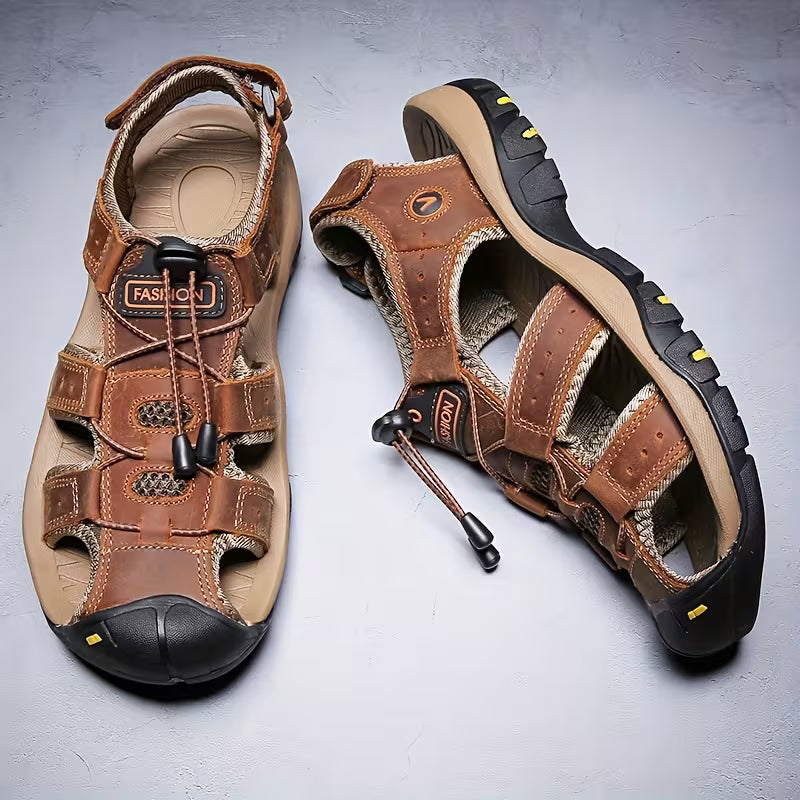 WALKRIX – Closed Toe Adjustable Outdoor Hiking Sandals