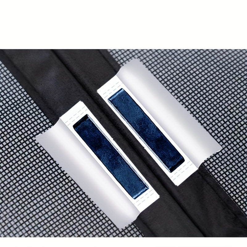MESHSHIELD - Magnetic mesh door curtain for hands-free insect protection