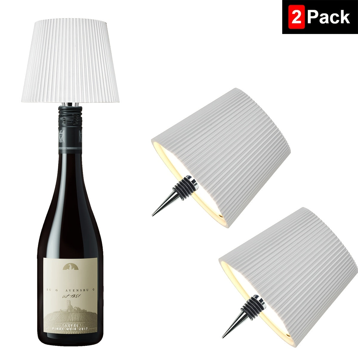 BOTTLEGLOW – Rechargeable Bottle Table Lamp