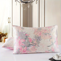SILKORA – Patterned Zipper Pillowcase for Smooth Sleep