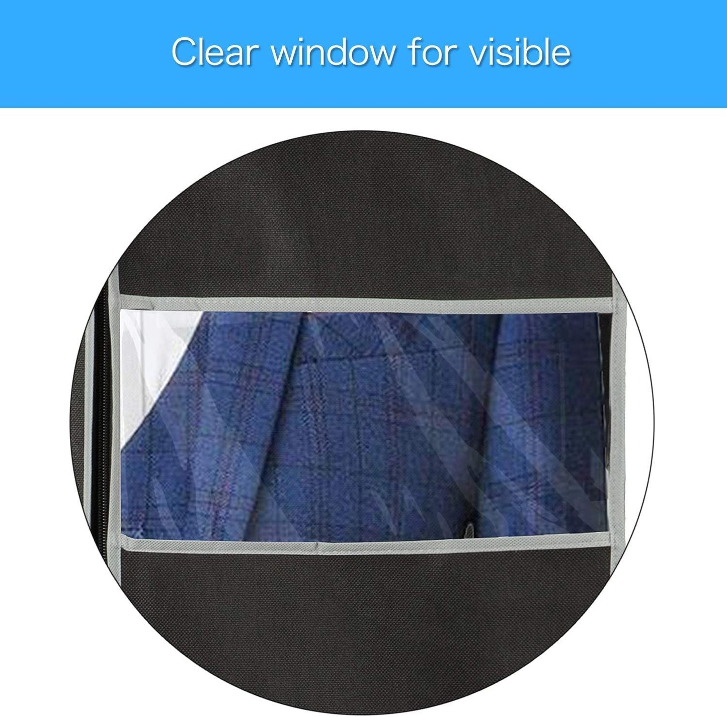 COVERNEST – 10-Pack Garment Storage Covers with Window