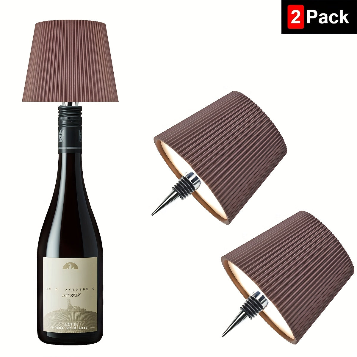 BOTTLEGLOW – Rechargeable Bottle Table Lamp