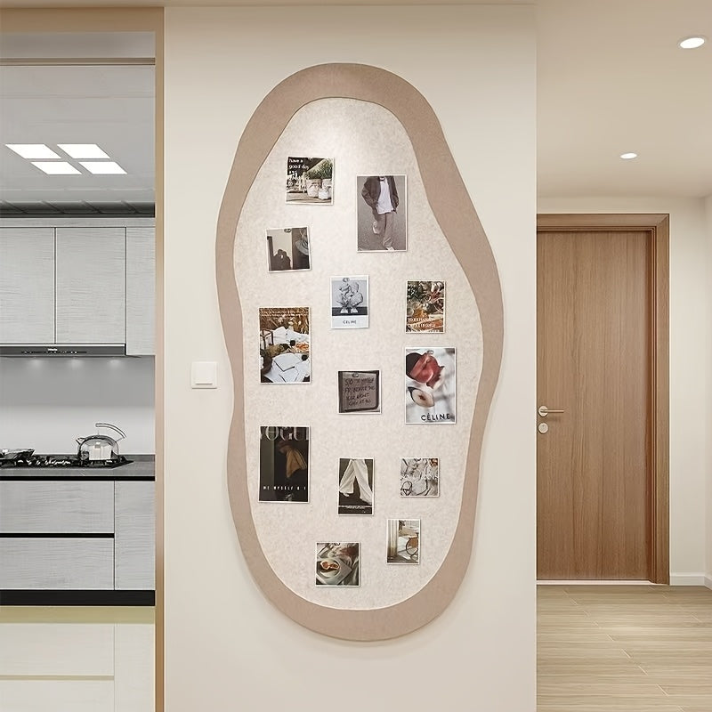ARCHOVA – Geometric Wall Mounted Felt Board for Notes & Photos