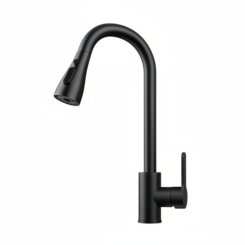 SWIVELIX – Pull Out Sink Faucet with Flexible Spray Settings