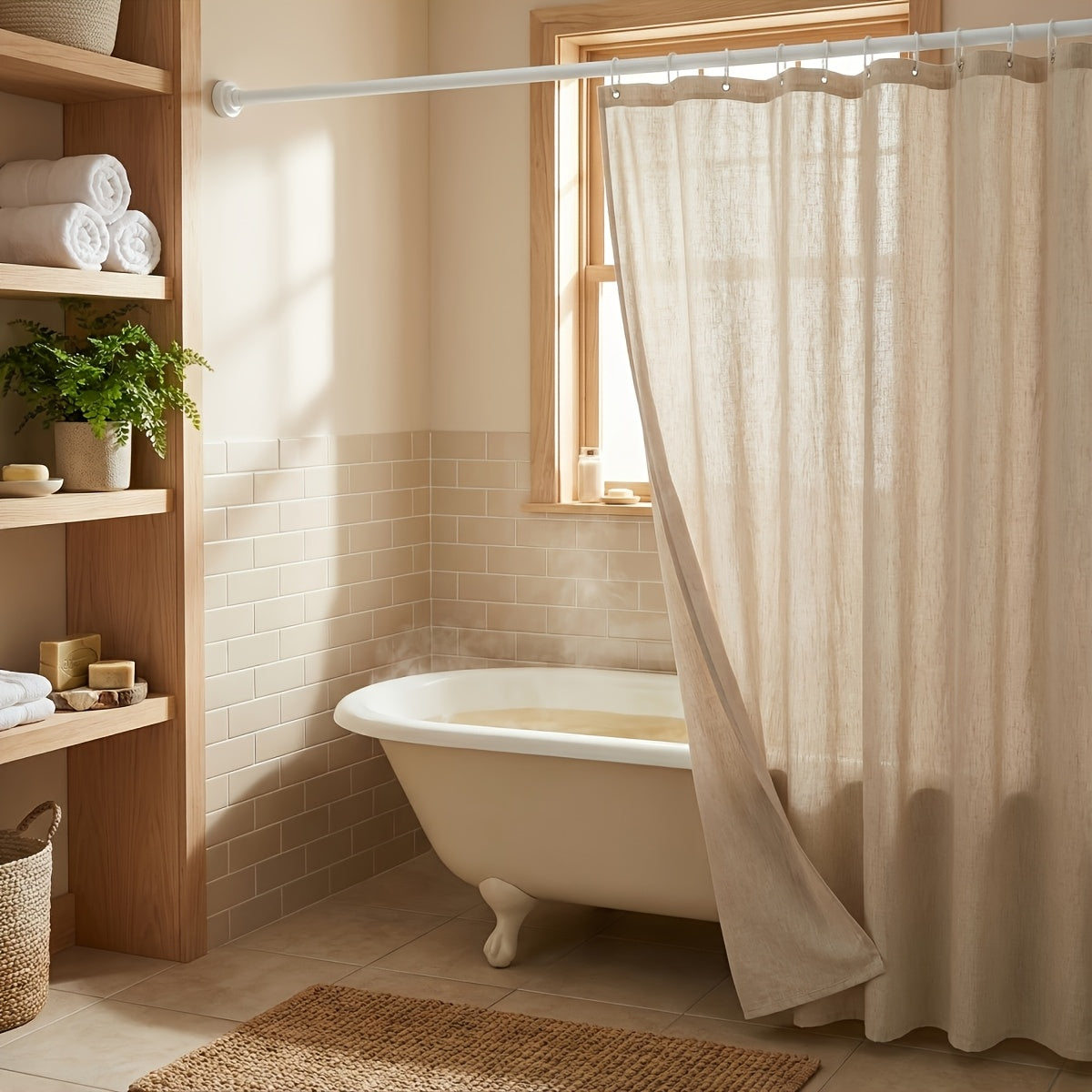 TENSIONOVA – Reinforced Spring Rod for Bathrooms and Wardrobes