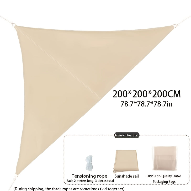 SHADETRIA – Triangle Sunshade Sail