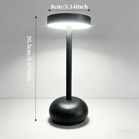 LUNATOUCH – Minimalist Touch Control Lamp for Modern Desk Spaces