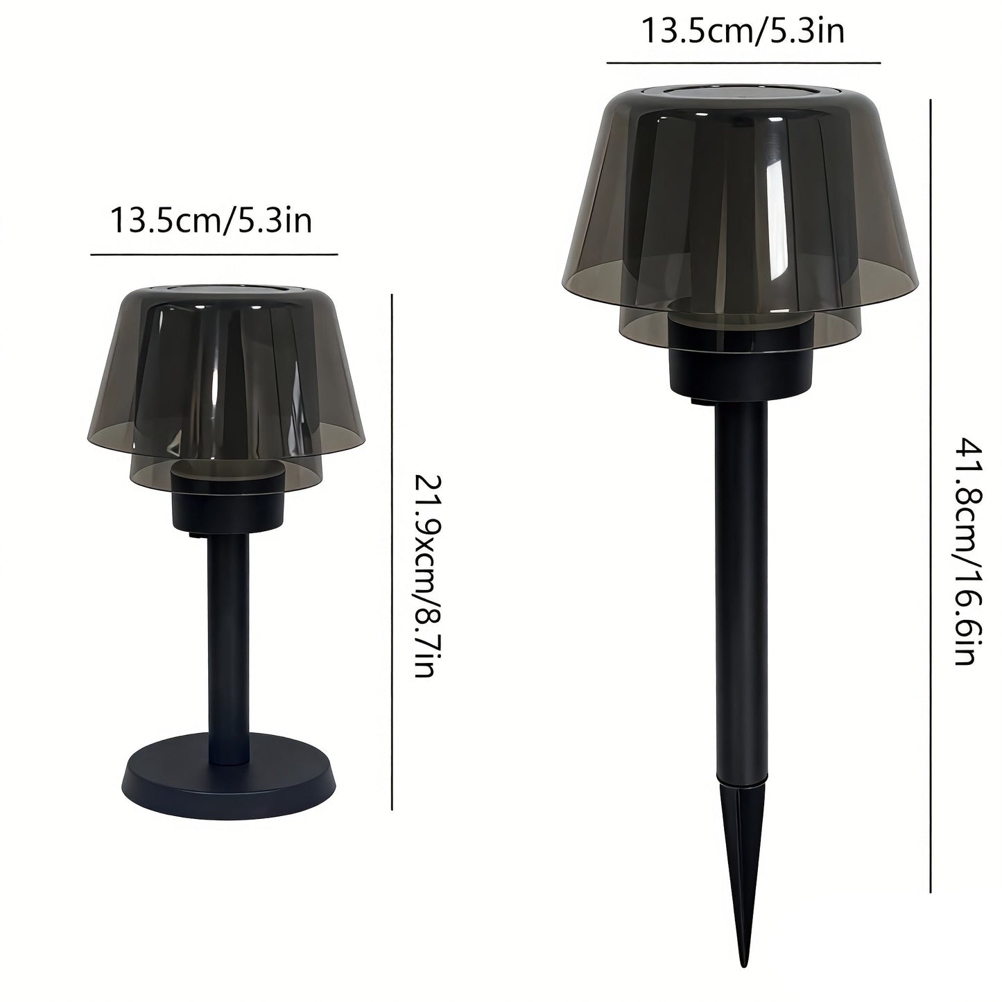 PATIOLUX – Decorative Solar Fire Light for Elegant Outdoor Spaces
