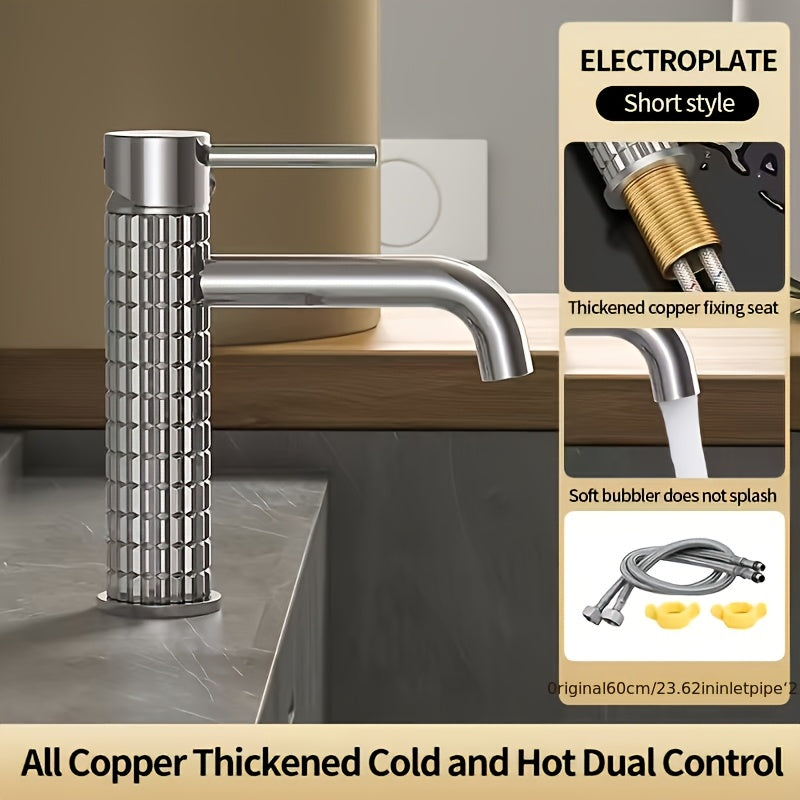 BRAVION - Brass Hot & Cold Basin Faucet