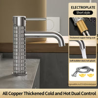 BRAVION - Brass Hot & Cold Basin Faucet