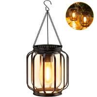 SOLAVEX – Warm Glow Solar Lantern for Patio and Porch Styling