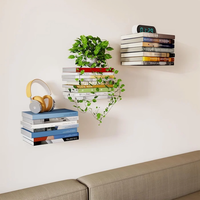 BOOKLOFT – Floating Book Shelf for Space-Saving Storage