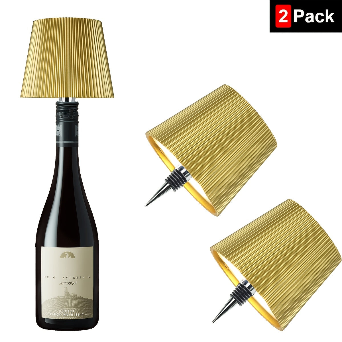 BOTTLEGLOW – Rechargeable Bottle Table Lamp