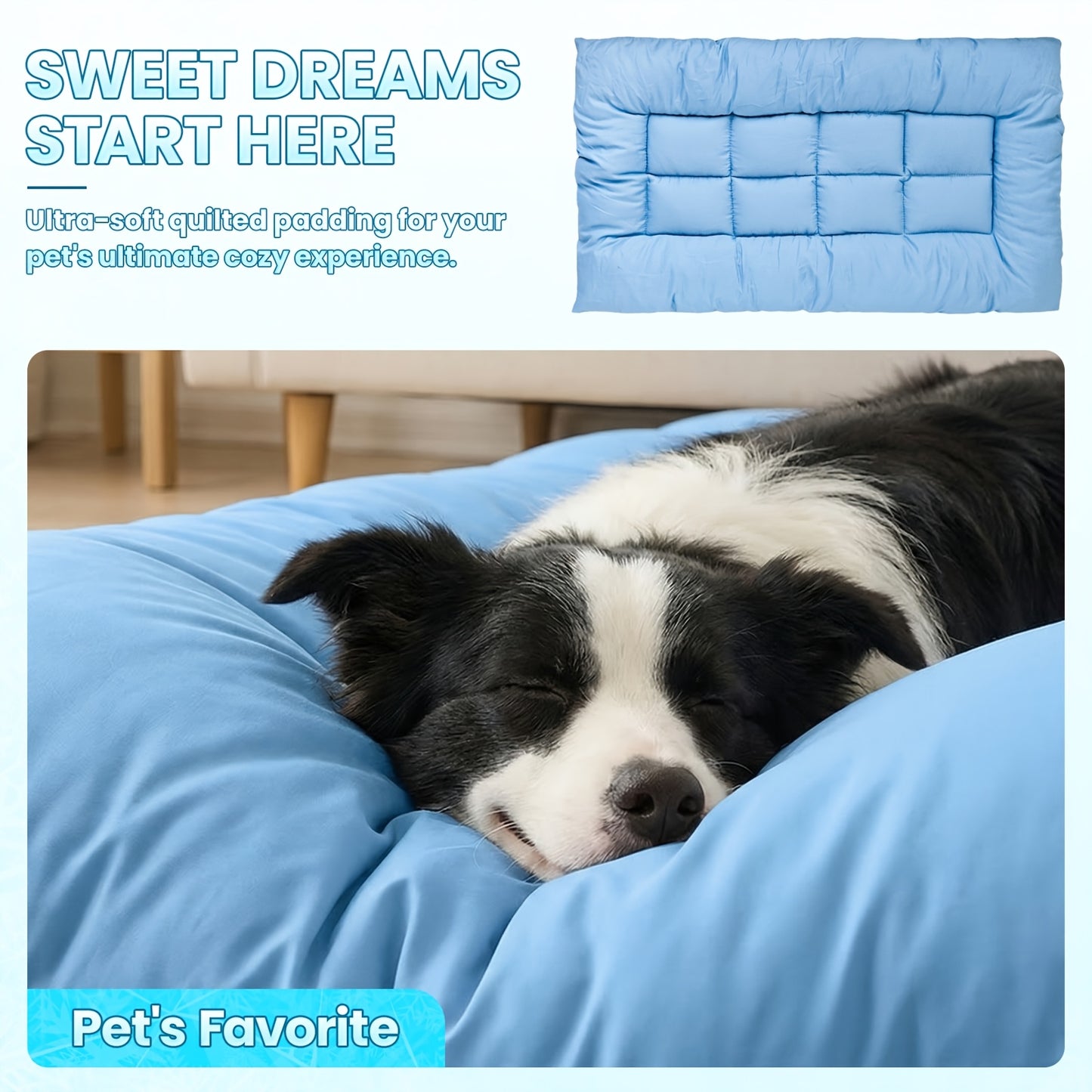 COZYPAWS – Cooling Sofa Pet Bed