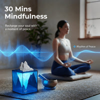 ICELUMA – Visual Meditation Night Light for Relaxing Ambient Spaces