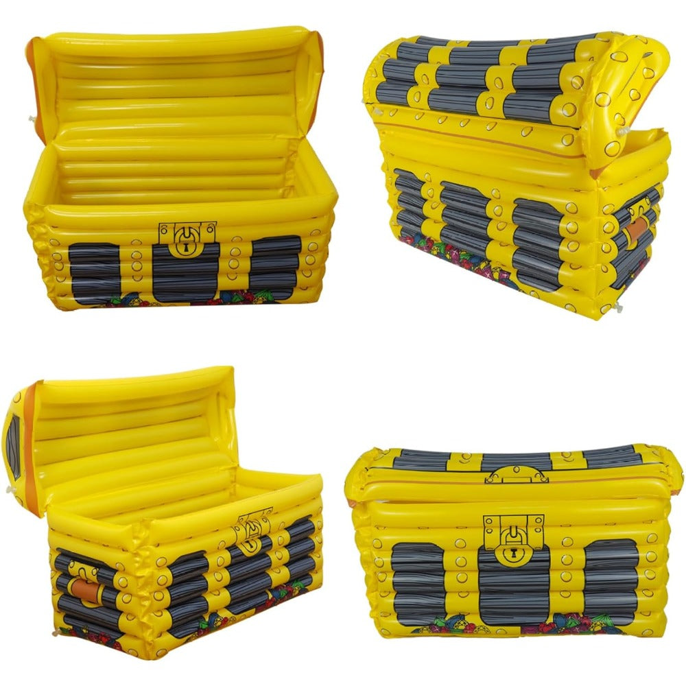 Treasura - Inflatable Pirate Treasure Chest Cooler
