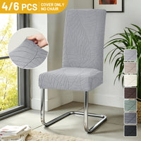 FROSTFIT - Modern stretch polar fleece chair covers for soft, protective seating upgrade