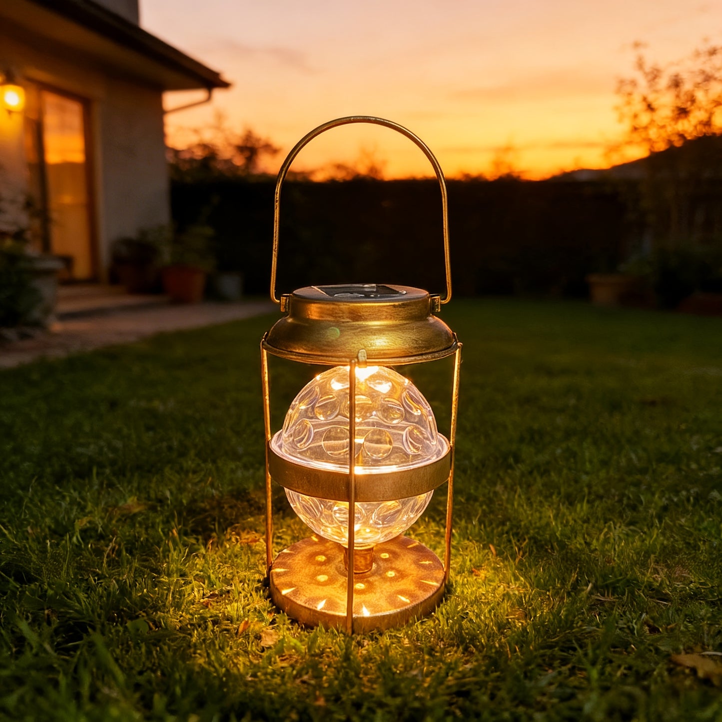 SPHERELUX – Hanging Solar Pendant Lantern