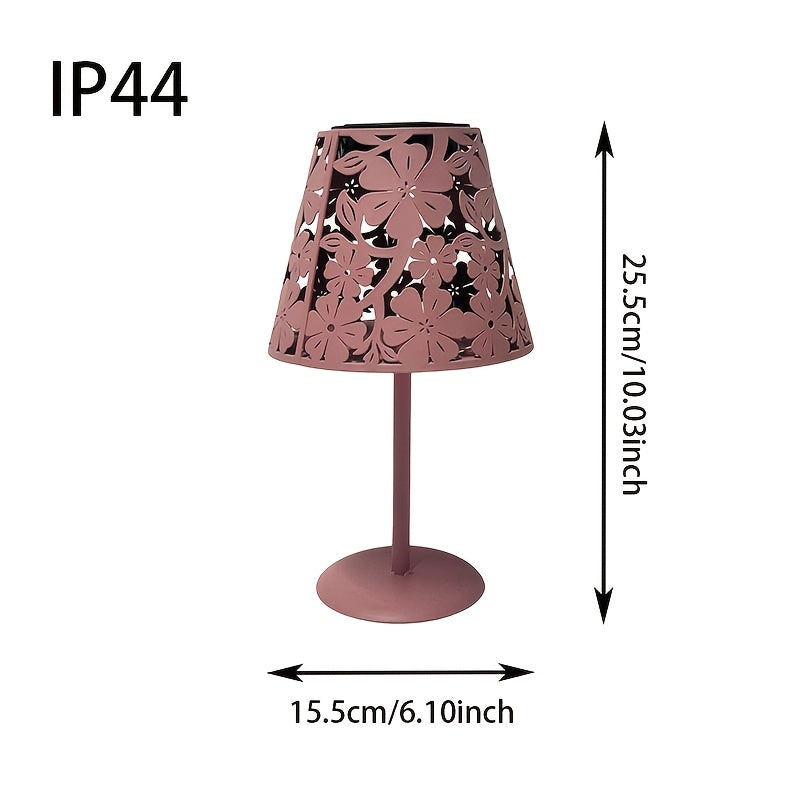 TERRAFLOW – Solar Flower Lantern for Cozy Patio and Terrace Decor
