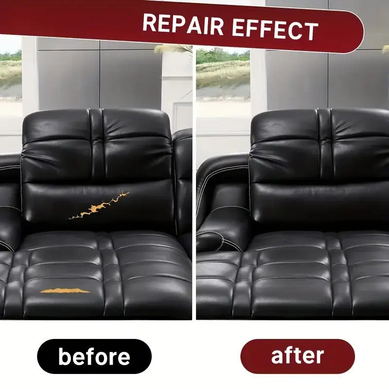 LEATHVEX – Extra Large Faux Leather Repair Patch for DIY Restoration