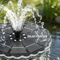 AQUALUME – Colorful Solar Fountain Pump