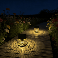 MANDALUX – Solar Projection Lamp for Elegant Outdoor Ambience