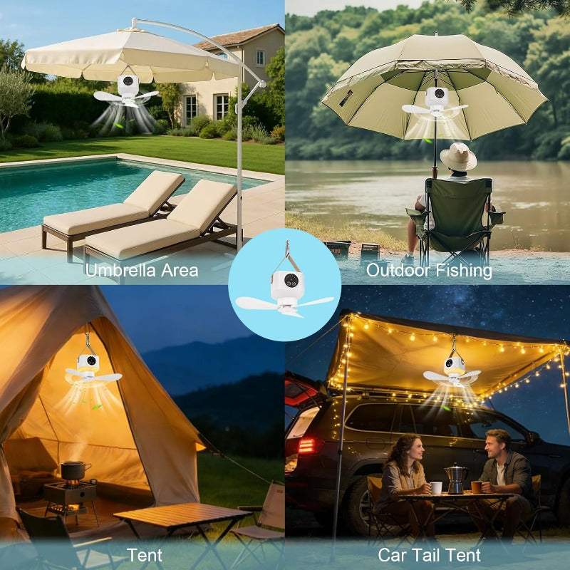 CAMPBREEZE – Rechargeable Camping Fan