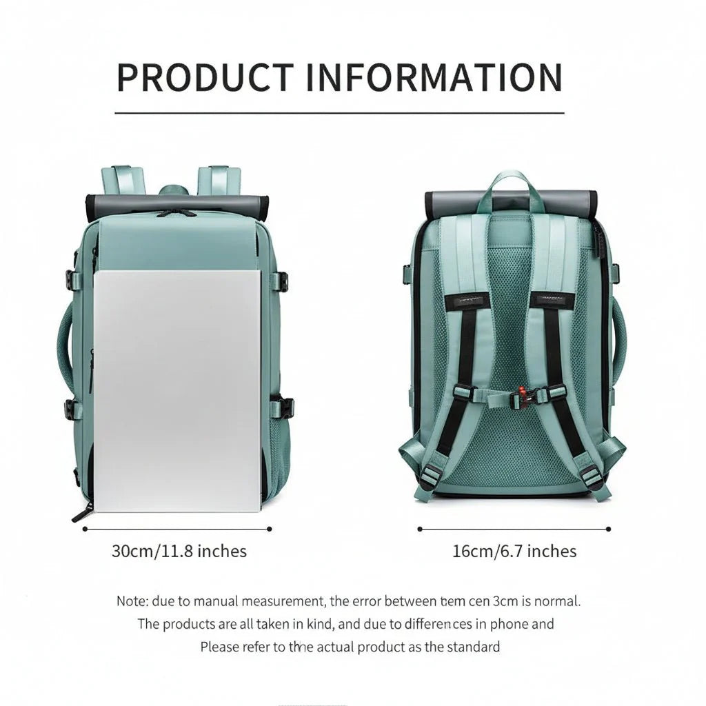 PACKORA – Spacious Travel Backpack for Everyday Adventures