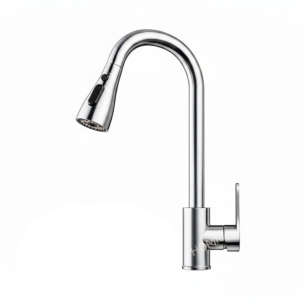 SWIVELIX – Pull Out Sink Faucet with Flexible Spray Settings