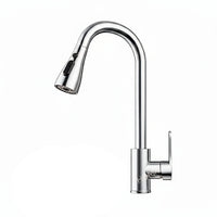 SWIVELIX – Pull Out Sink Faucet with Flexible Spray Settings