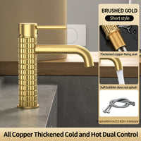 BRAVION - Brass Hot & Cold Basin Faucet