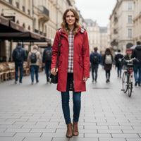 SKYENZA – Parka med taljesnøre til ubesværet, vejrklar stil