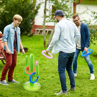 CACTUSSPLASH – Inflatable Ring Toss Game for Pool Party Fun