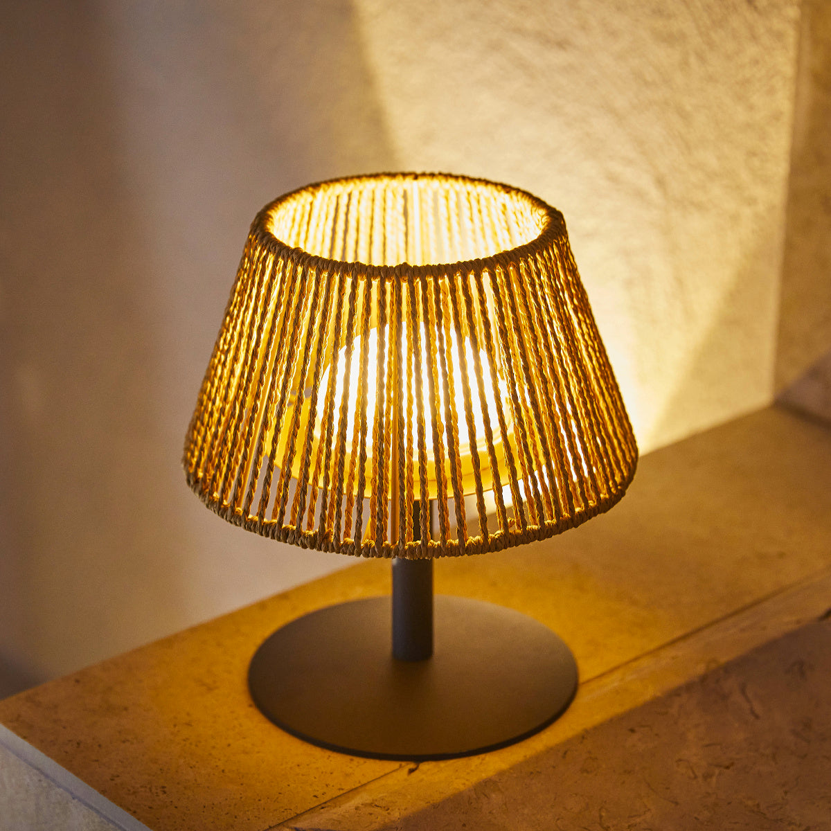 PATIOLIGHT – Indoor Outdoor LED Table Lamp for Warm Relaxing Ambience