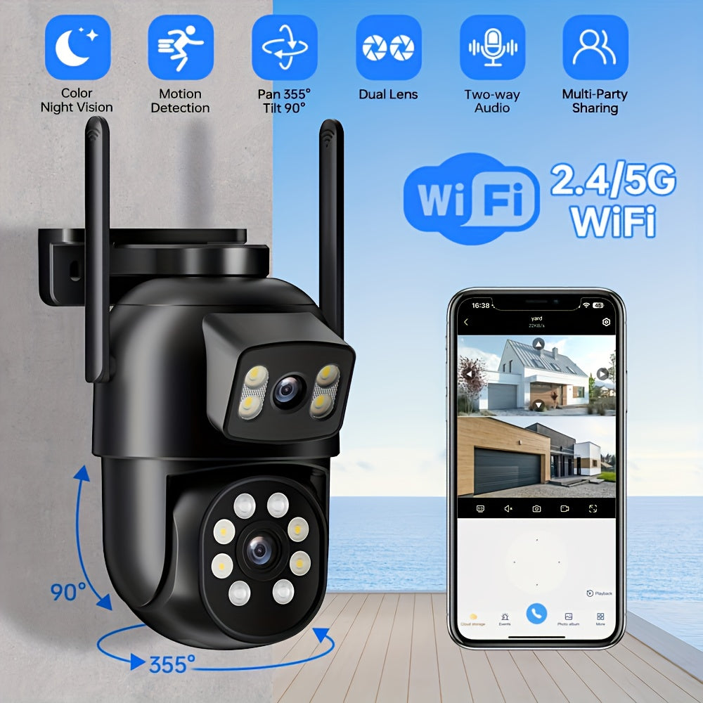 SECURAWATCH – Dual Lens Security Camera