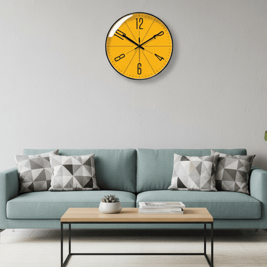ECHOCLOCK – Nordic Style Silent Wall Clock for Modern Interiors