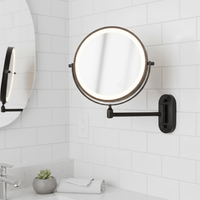 BRIGHTLOOK – Magnifying Mirror – Rechargeable LED makeup mirror