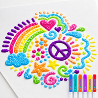 RAISEJOY – Set di penne 3D gonfiabili per creare opere d’arte creative e divertenti