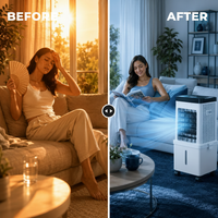 FRESHORA – 3-in-1 Cooling Solution for Modern Living Spaces