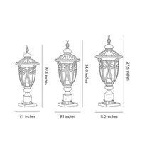 GARDENORA – Lampe sur pied pour jardin, pour une lueur du soir intemporelle