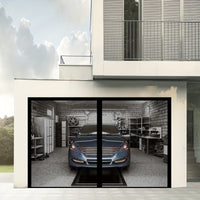 MESHSHIELD - Magnetic mesh door curtain for hands-free insect protection