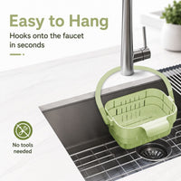 DRAINHOOK – Retractable Hanging Storage Colander for Convenient Organization