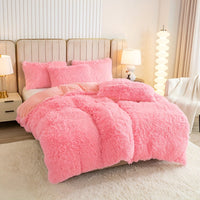 HUECOMFY – Multicolor Cozy Bedroom Duvet Cover Set
