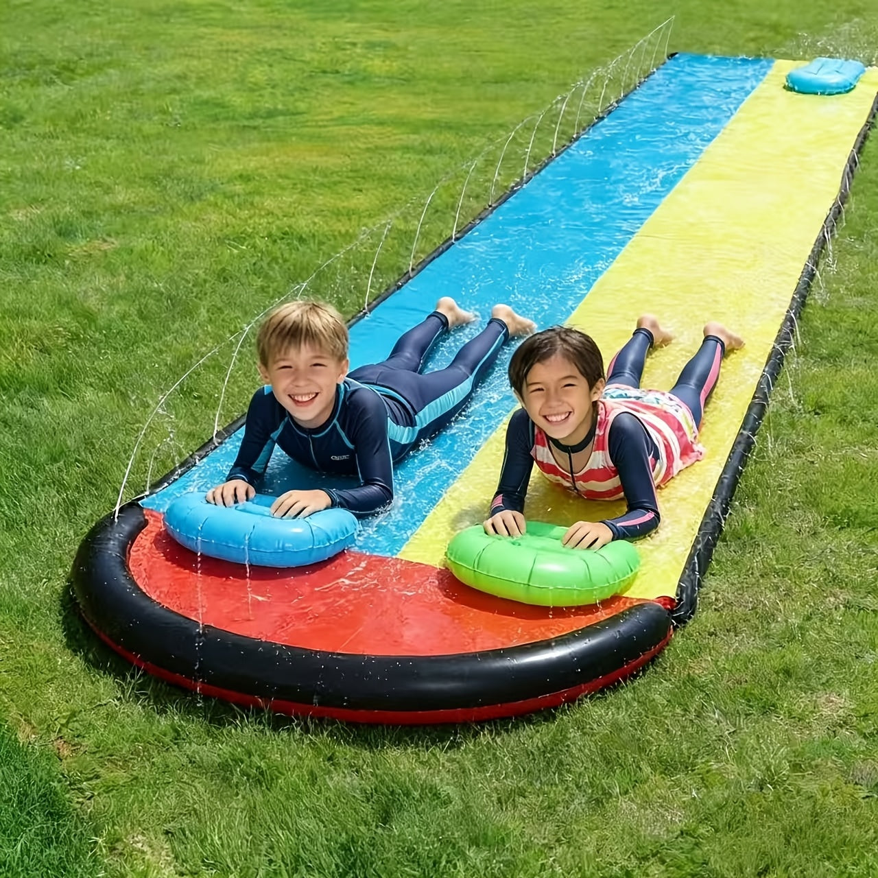 HYDROSLIDE – Inflatable Surfing Lawn Slide for Cooling Summer Play