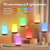 AMBIWAVE – Adjustable Touch Lamp for Warm and Colorful Lighting