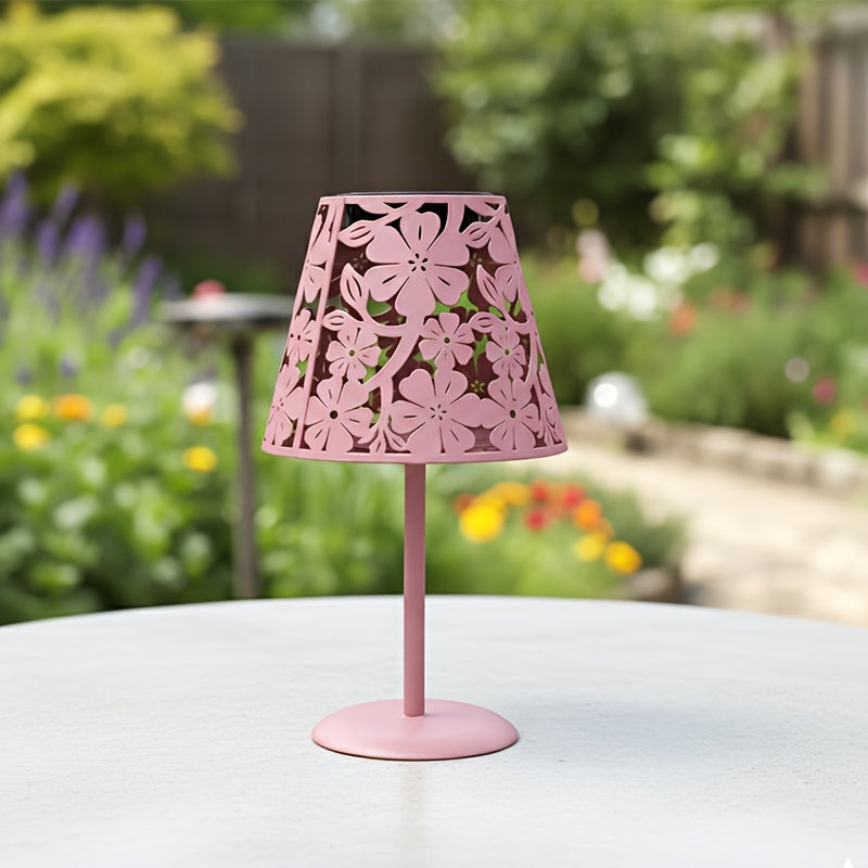 TERRAFLOW – Solar Flower Lantern for Cozy Patio and Terrace Decor