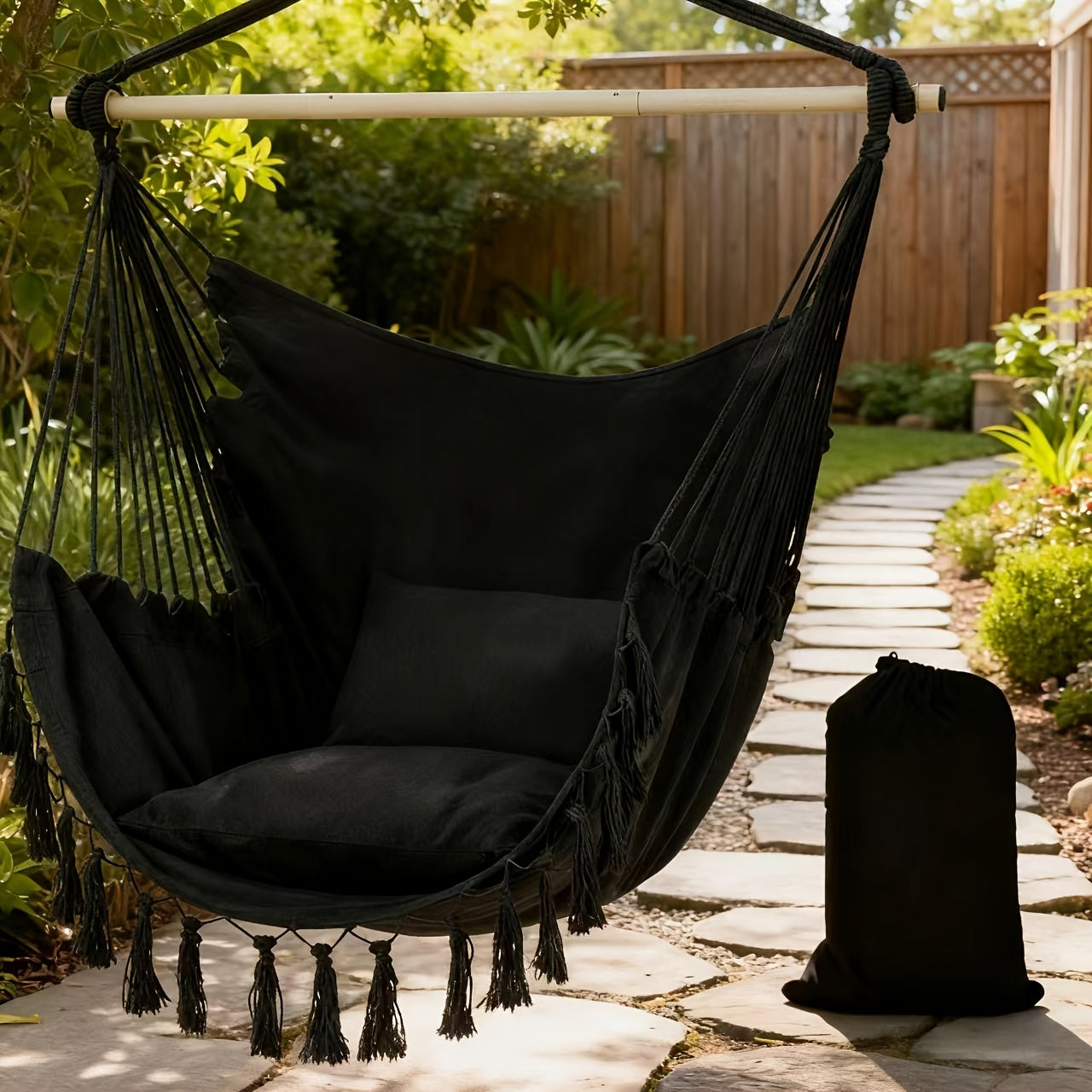 TASSELORA – Portable Hanging Hammock Chair