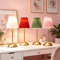 LUNAPLEAT – Wireless Bedside Lamp with Three Color Dimming