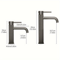 BRAVION - Brass Hot & Cold Basin Faucet